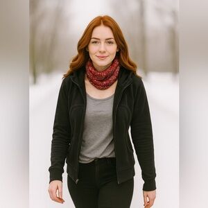 Lululemon Womens Size 6 Black Full-Zip Hoodie Jacket